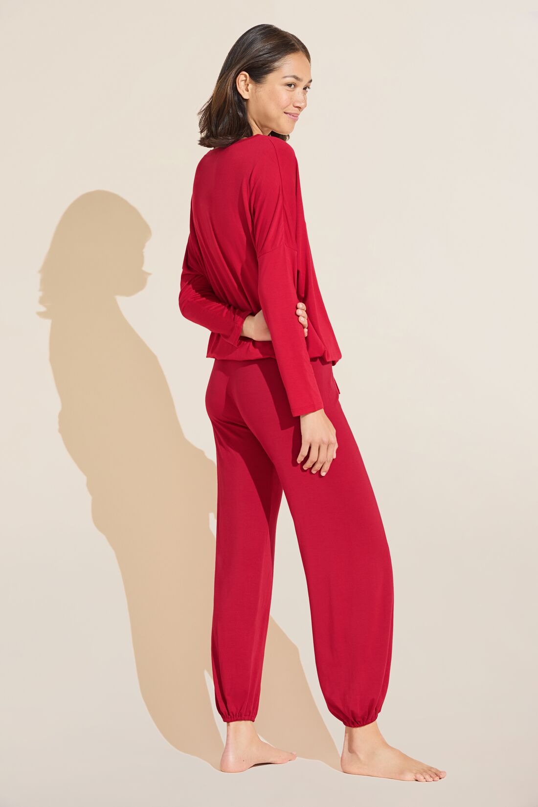 Gisele Slouchy Set in Haute Red – nk boutique baton rouge