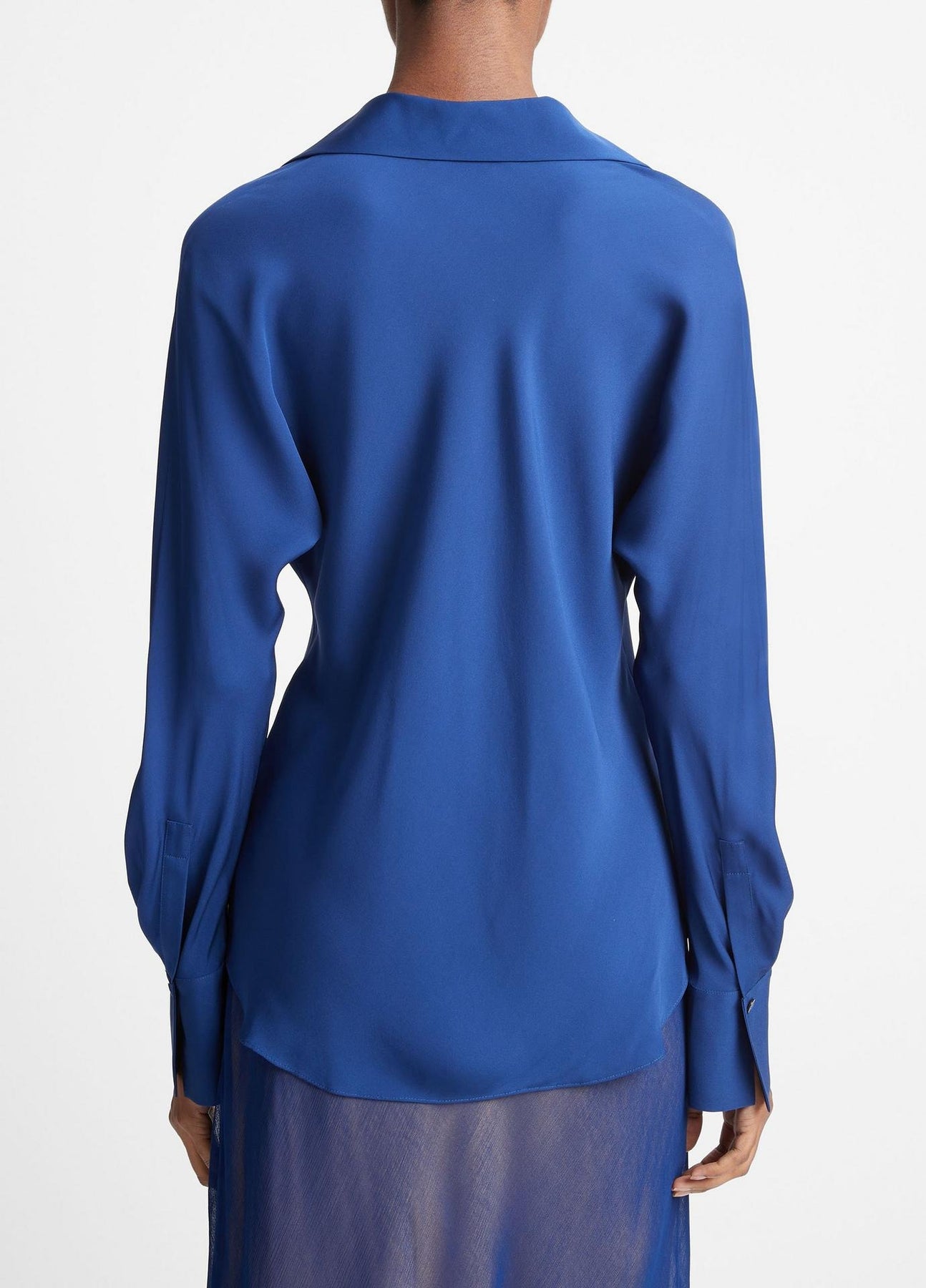 Bias Dolman Sleeve Shirt in Dark Caspian – nk boutique baton rouge