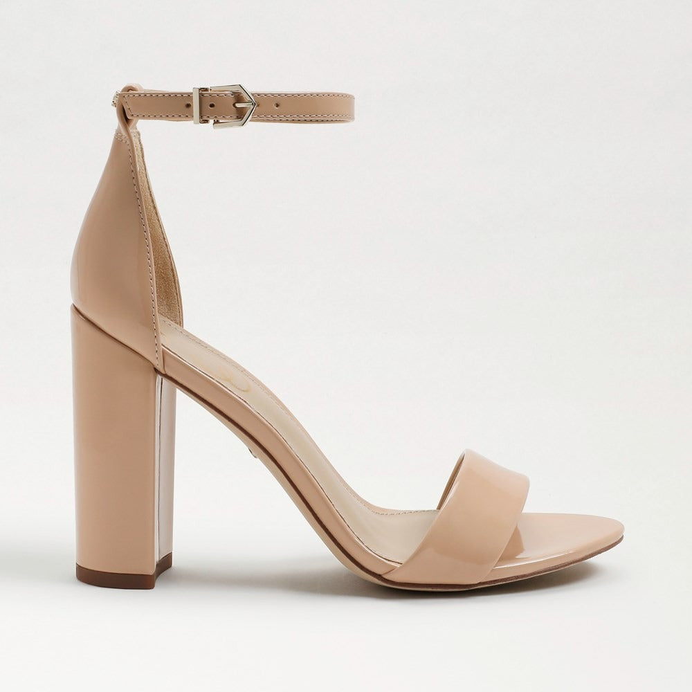 Nude block heel sandals best sale